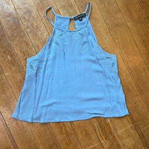 Kendall & Kylie eyelet crop top